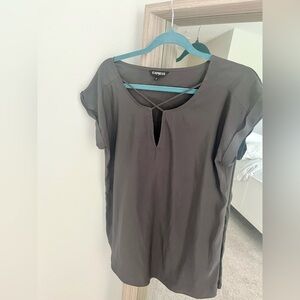 Express Crisscross Detail Blouse